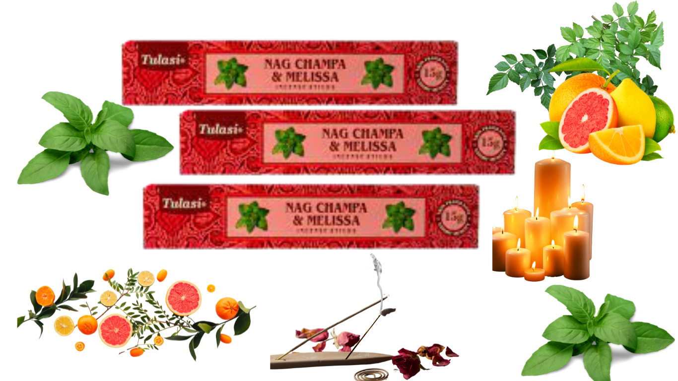 Nag Champa and Melissa Incense